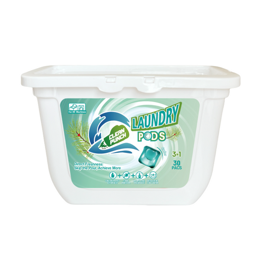 【30 Boxes 900 Pods】 3 in 1 Laundry Detergent Pods