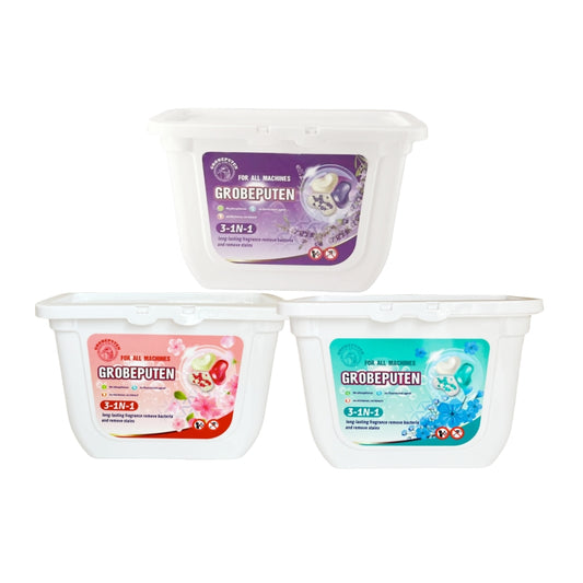 【30 Boxes 900 Pods】 3 in 1 Laundry Detergent Pods with Scent Beads